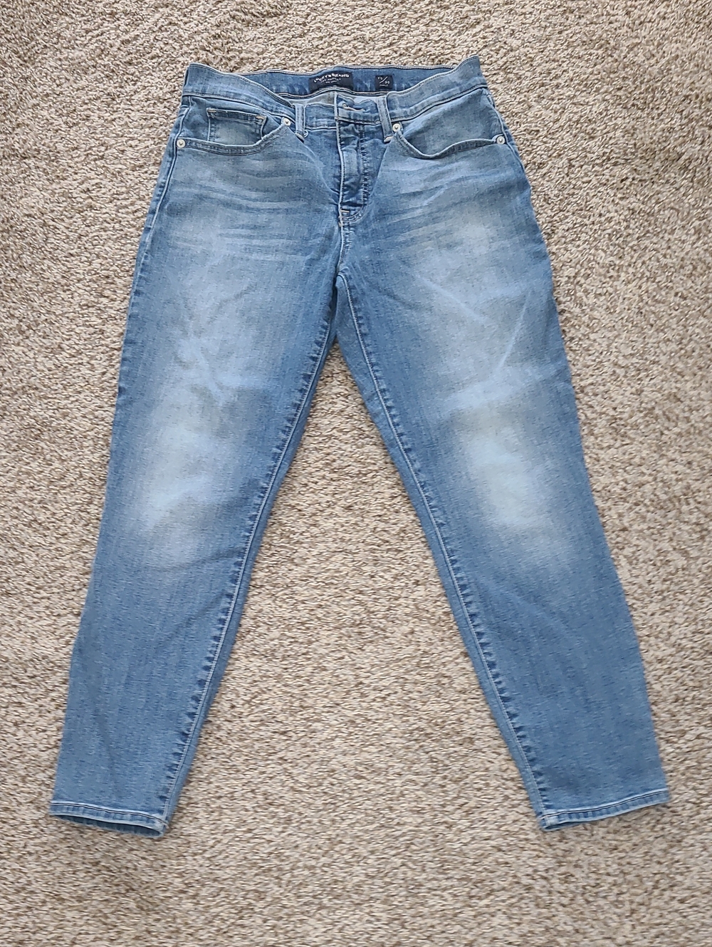 Lucky Brand Light Blue Ankle Jeans